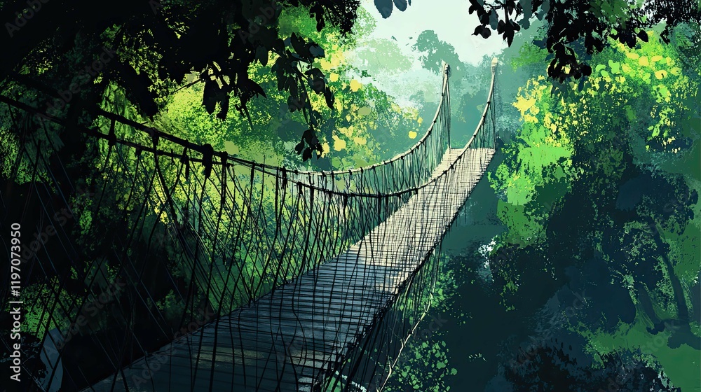 Fototapeta premium Forest Canopy Walk