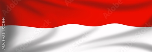 Free Download indonesian waving flag 3d background  - GFXLoad