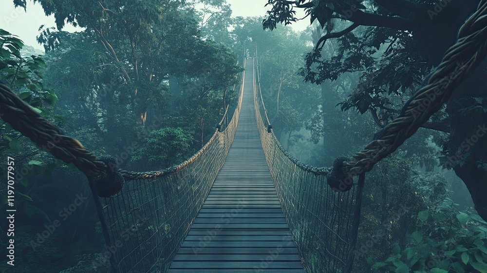 Fototapeta premium Forest Canopy Walk