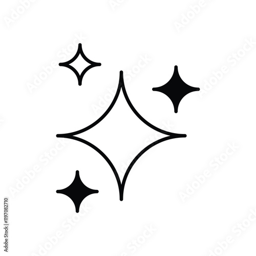 Glittering Gala vector icon