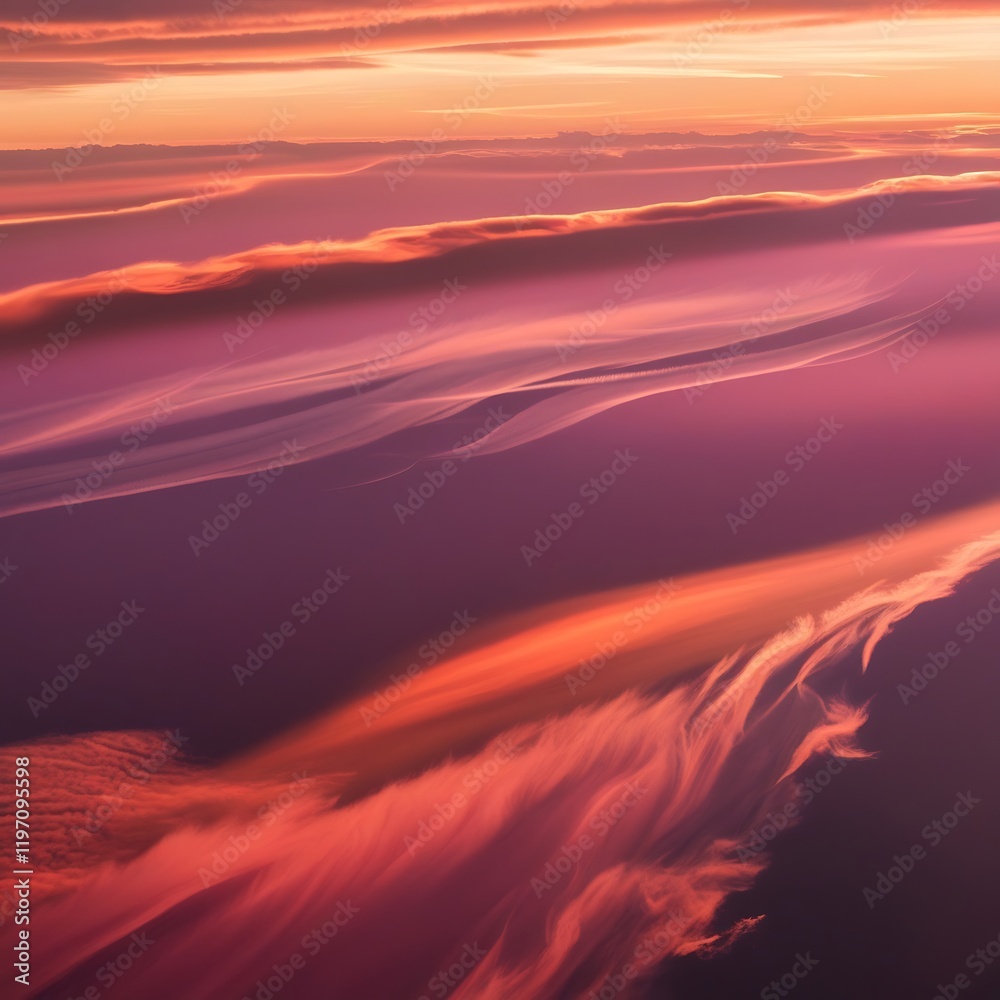 sunset in the sky sunset in the sky