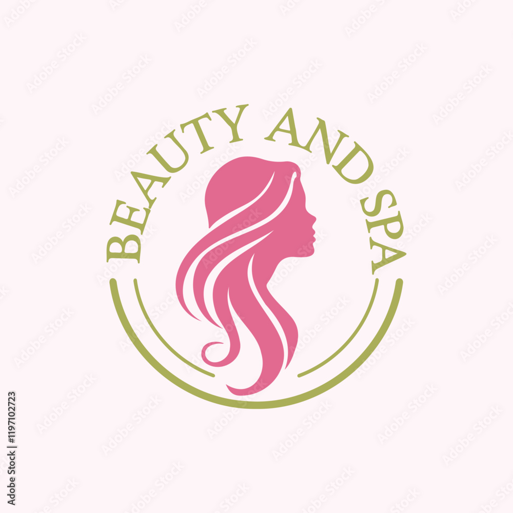 Fototapeta premium beauty and spa logo