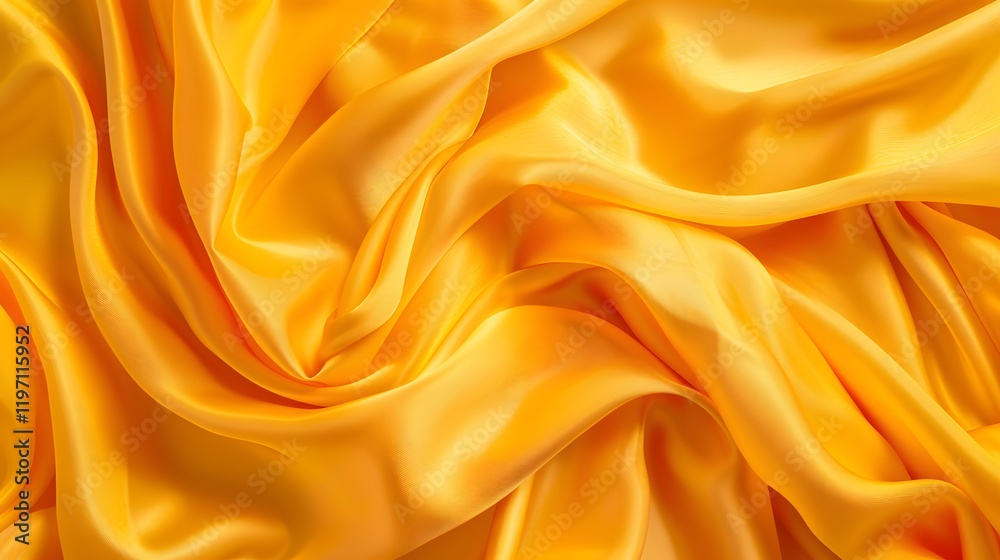 A yellow fabric with a pattern