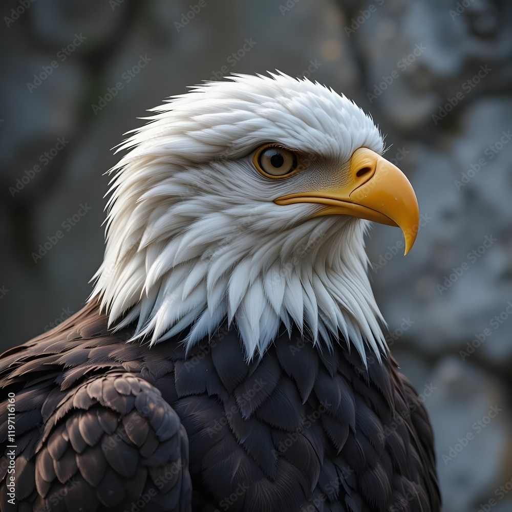 Obraz premium american bald eagle