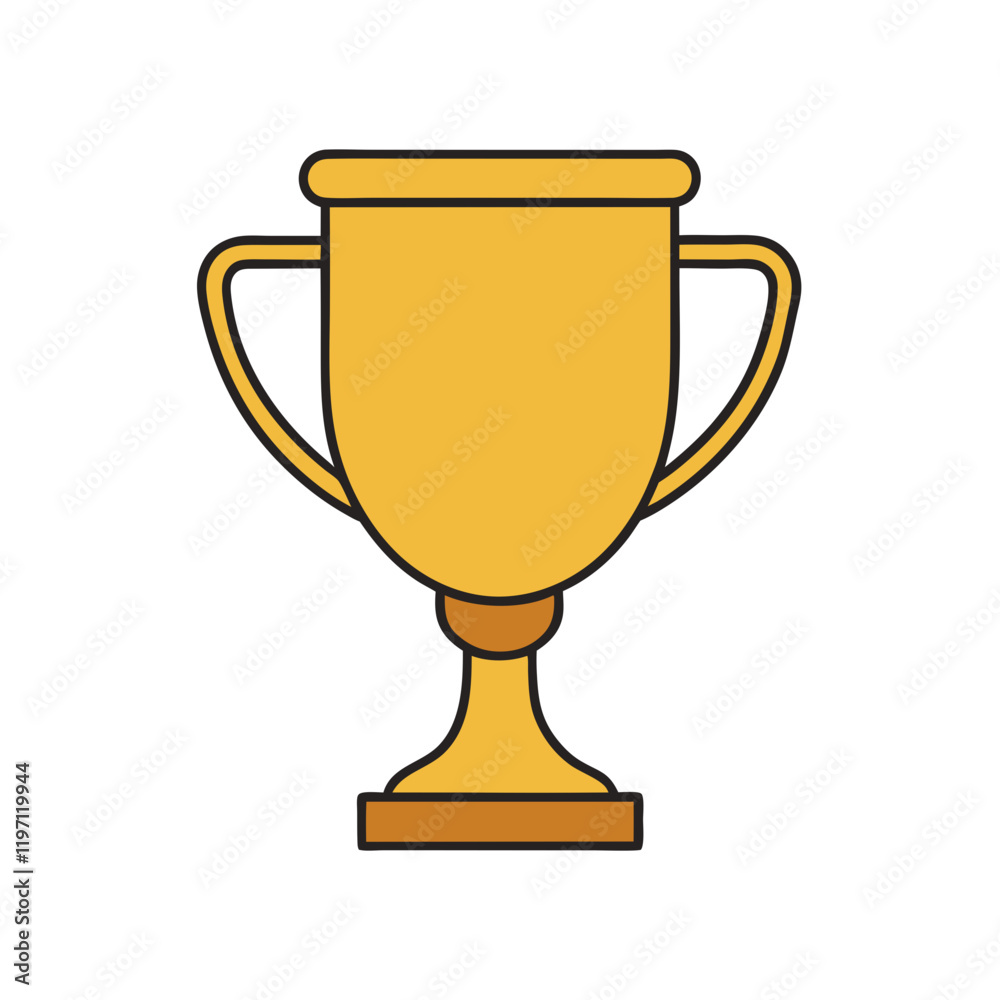 gold cup isolated on white background gold cup isolated on white background