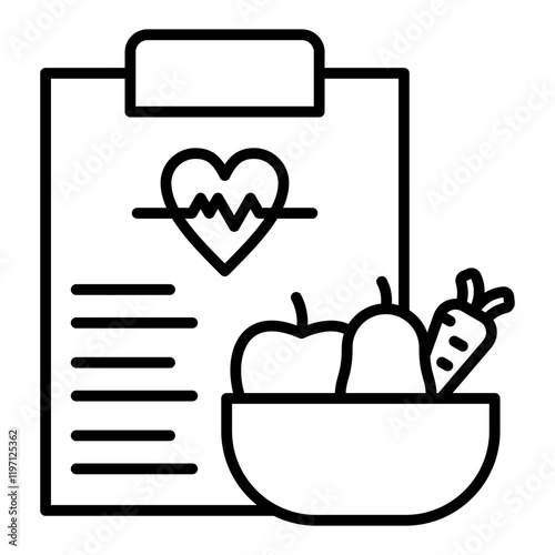 Balanced diet Icon
