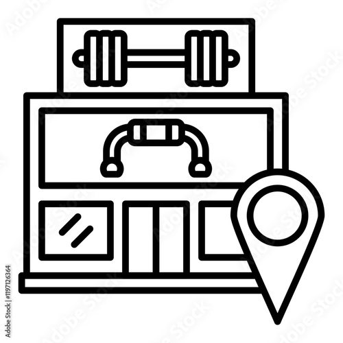 Gym location Icon