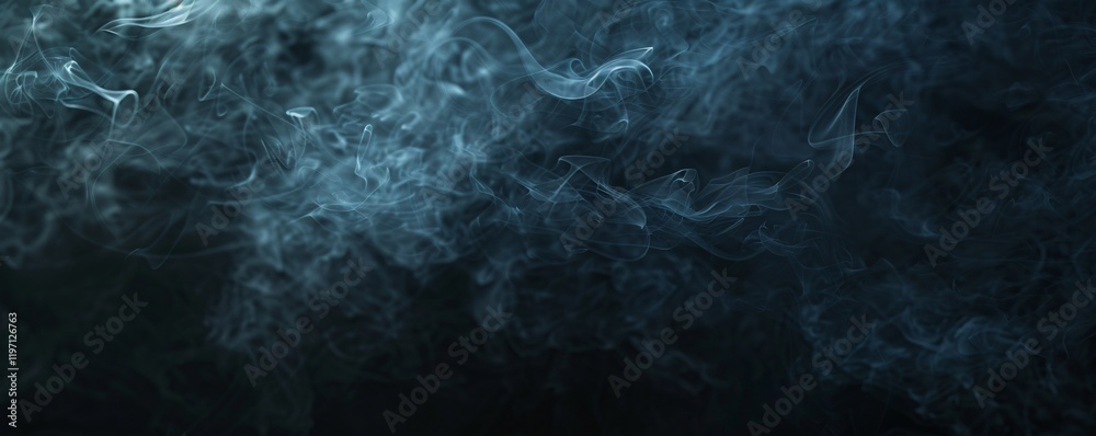 Obraz premium Smoke is coming out of a pipe