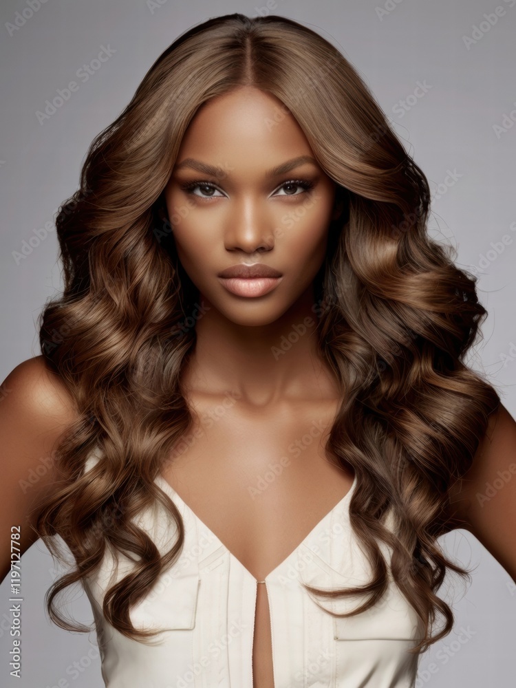 Fototapeta premium African-American model