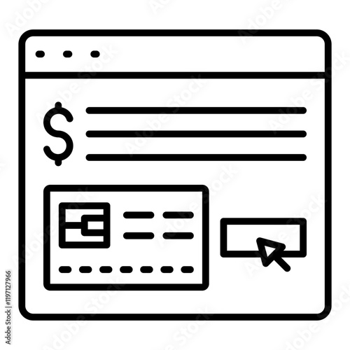 Online banking Icon