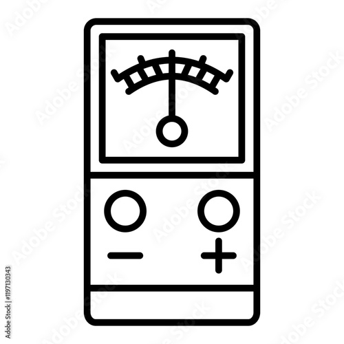 Ammeter Icon