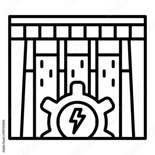 Hydro power Icon