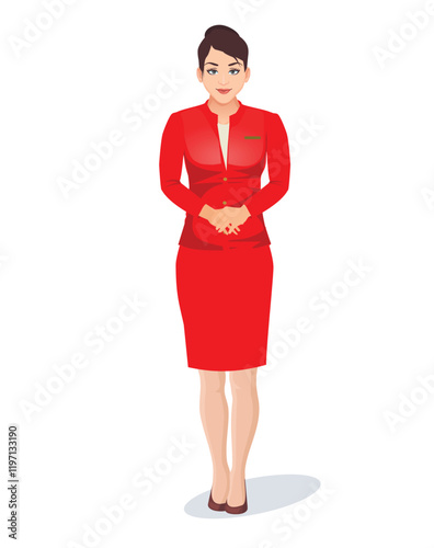 model woman art design vector element icon	
