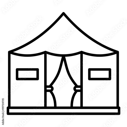 Tent Icon