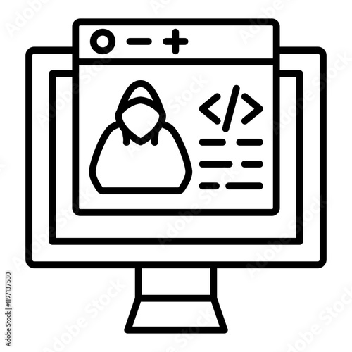 Hacking Icon