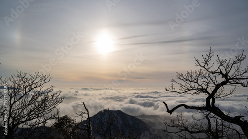 Cloud Sea over Deogyusan photo