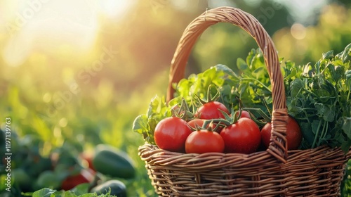 close-up of a healthy fresh organic fruits and vegetables