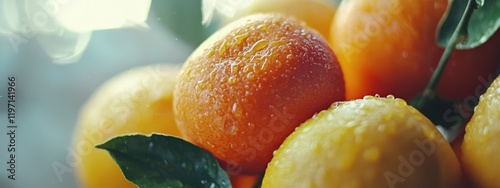 close-up of a healthy fresh organic fruits and vegetables