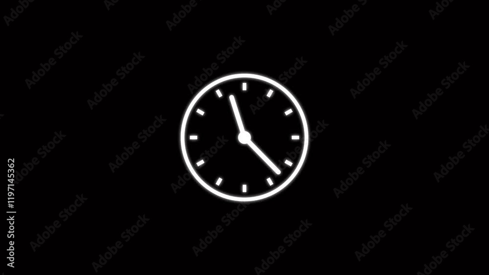 clock icon timer concept transparent background. Clock with arrow circle icon. Time icon collection. 4k video. clock icon timer concept transparent background. Clock with arrow circle icon. Time icon collection. 4k video.