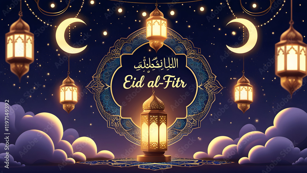 Radiating Joy and Blessings This Beautiful Eid al Fitr