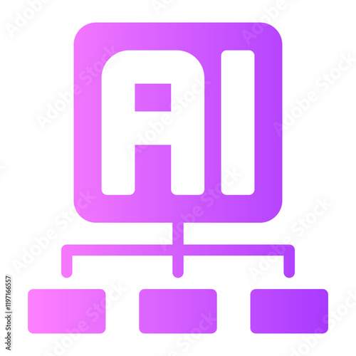 deep learning gradient icon