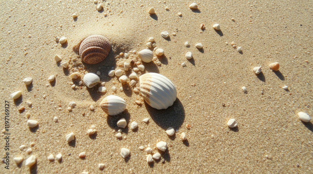 beach and sea scene. Strong, hard light creates harsh shadows. Small subject details are emphasized, rich textures and visible beach and sea scene. Strong, hard light creates harsh shadows. Small subject details are emphasized, rich textures and visible