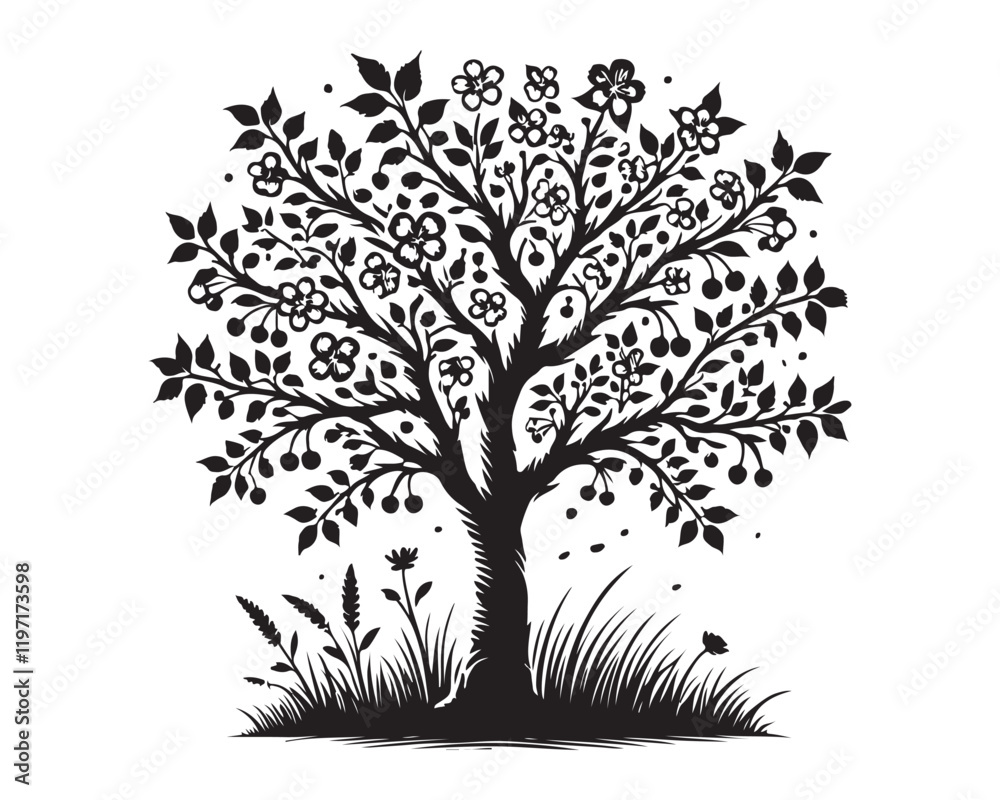 Obraz premium Cherry Tree 7.eps