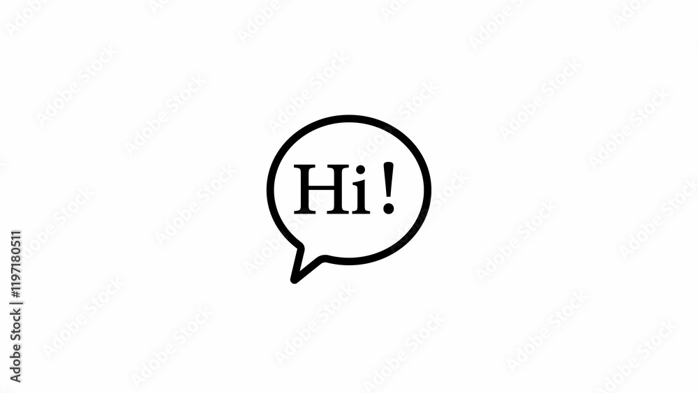 Cartoon speech bubble or dialogue balloon with the word Cartoon speech bubble or dialogue balloon with the word