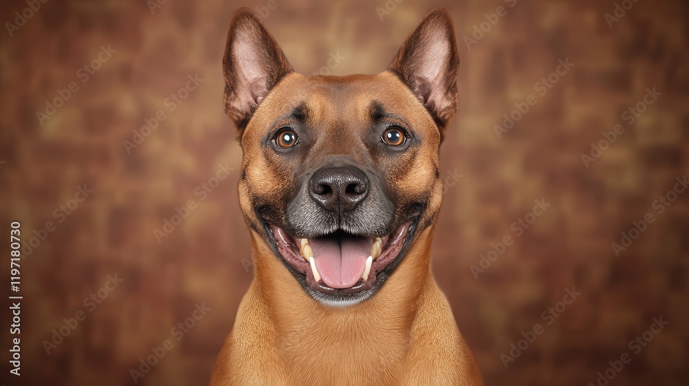 Playful Dog with Its Tongue Out and Mouth Open Exuding Joyful Energy and Happiness in a Bright Outdoor Setting Capturing the Spirit of Canine Fun Playful Dog with Its Tongue Out and Mouth Open Exuding Joyful Energy and Happiness in a Bright Outdoor Setting Capturing the Spirit of Canine Fun
