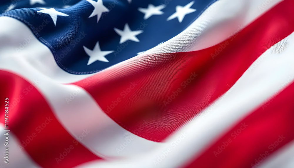 Close Up of a Draped American Flag Vibrant Red and White Stripes with Crisp Blue Stars Patriotism National Pride USA Symbol Fabric Texture Background Image Stock Photo Close Up of a Draped American Flag Vibrant Red and White Stripes with Crisp Blue Stars Patriotism National Pride USA Symbol Fabric Texture Background Image Stock Photo