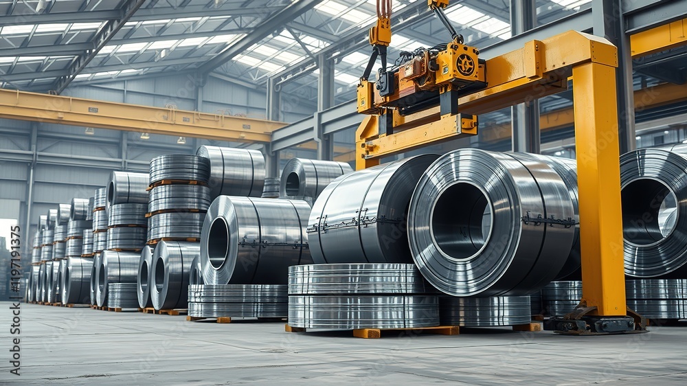 Steel Coil Stacking Warehouse Handling with Coil Tong 15 Ton SWL Steel Coil Stacking Warehouse Handling with Coil Tong 15 Ton SWL