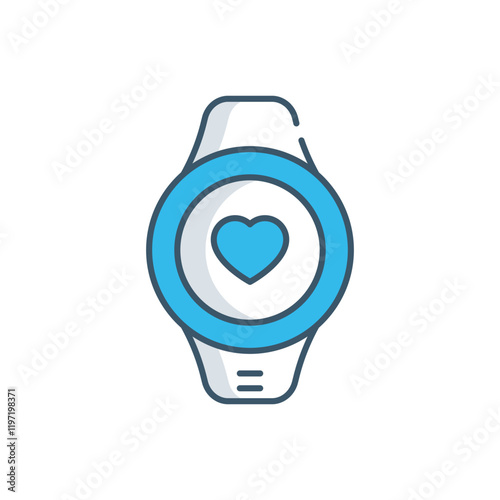 Fitness Tracker vector icon