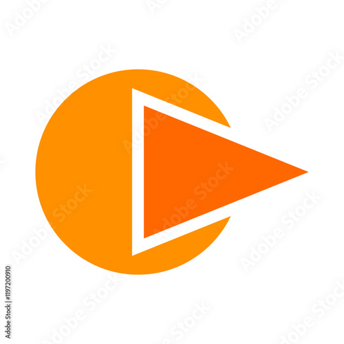 orange circle bullet point