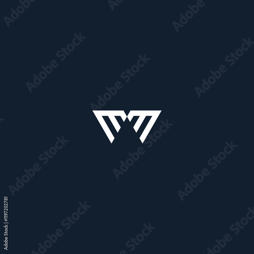logo double w monogram