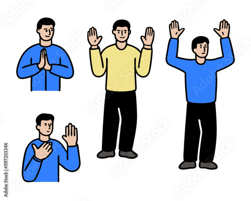 Gestures Hand Gesture Illustration