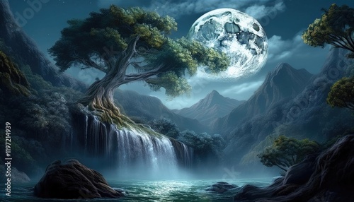A descriptive sentence describing the content of the image, such as colors, objects, or context