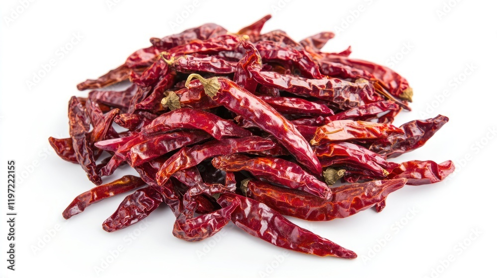 Dried Red Chili Peppers: A Spicy Pile of Flavor Dried Red Chili Peppers: A Spicy Pile of Flavor