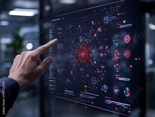 Digital Interface Illustration