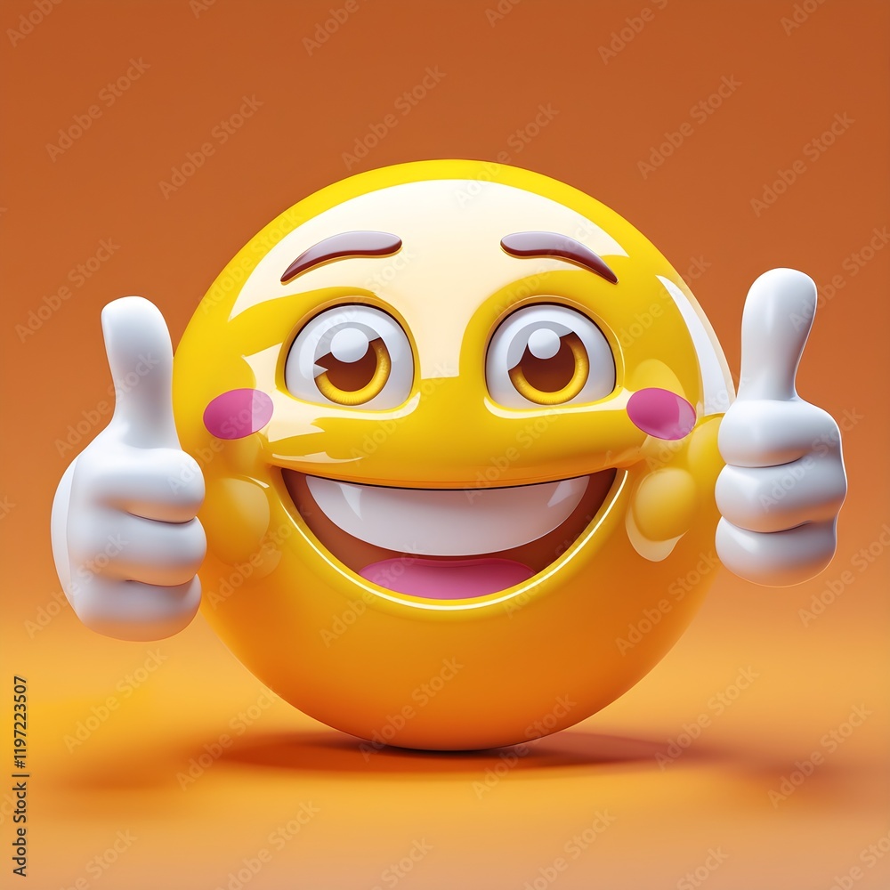 cheerfull yellow imoji