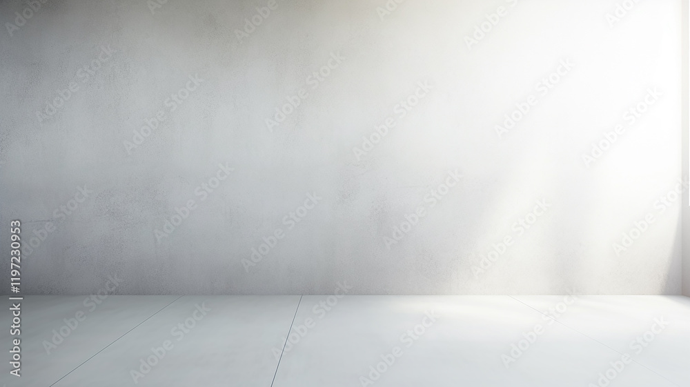 grey wall background in an empty studio grey wall background in an empty studio