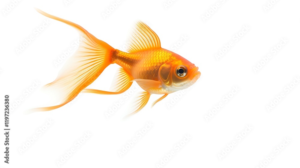 gold fish isolated on white gold fish isolated on white