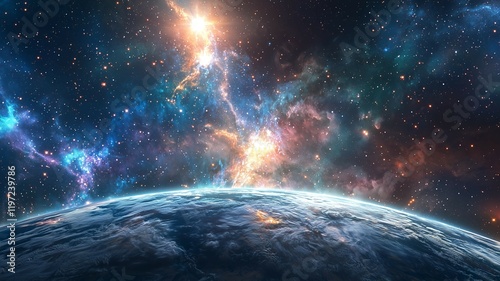 非現実的で夢のような幻想的な世界