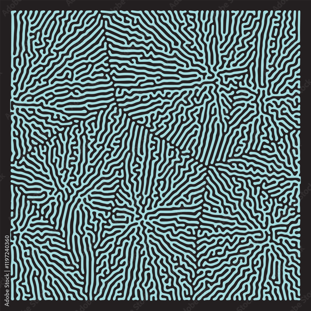 ABSTRACT BLUE COLORFUL LINES TURING PATTERN ROUGH DESIGN REACTION DIFFUSION DARK BACKGROUND VECTOR GOOD FOR WALLPAPER, COVER,POSTER ABSTRACT BLUE COLORFUL LINES TURING PATTERN ROUGH DESIGN REACTION DIFFUSION DARK BACKGROUND VECTOR GOOD FOR WALLPAPER, COVER,POSTER