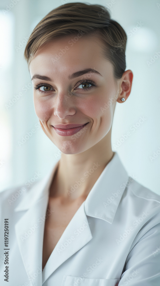 Baltic Cybersecurity Specialist - A Portrait of a Young Baltic Woman with Sharp Features and Short Hair Baltic Cybersecurity Specialist - A Portrait of a Young Baltic Woman with Sharp Features and Short Hair