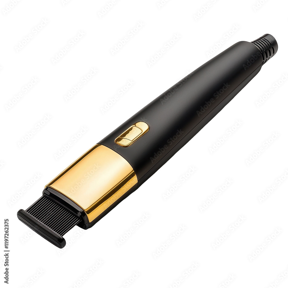 Fototapeta premium Grooming tool for precision hair trimming studio setting product clear background