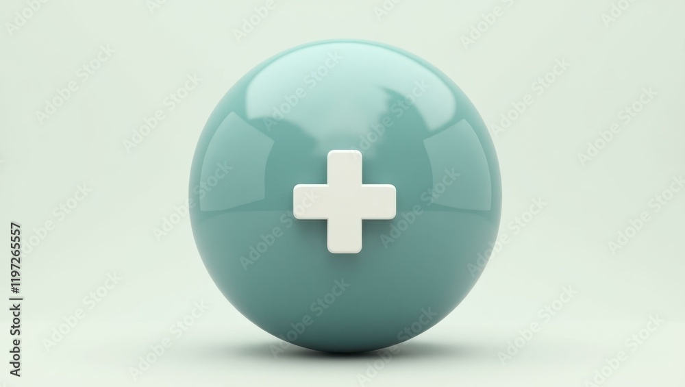 sphere with military medicine icons 2d flat icons illustration sphere with military medicine icons 2d flat icons illustration
