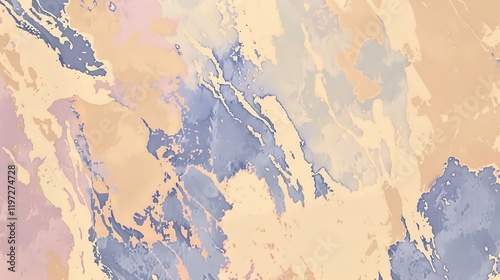 A beautiful abstract background featuring a soft blend of beige, pink, lilac, and blue hues, creating a visually appealing and calming aesthetic. The presence of a dusty purple color adds a touch