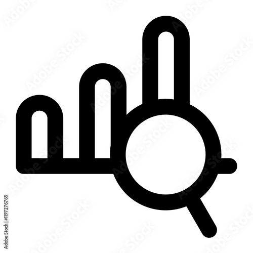 analytics icon for illustration