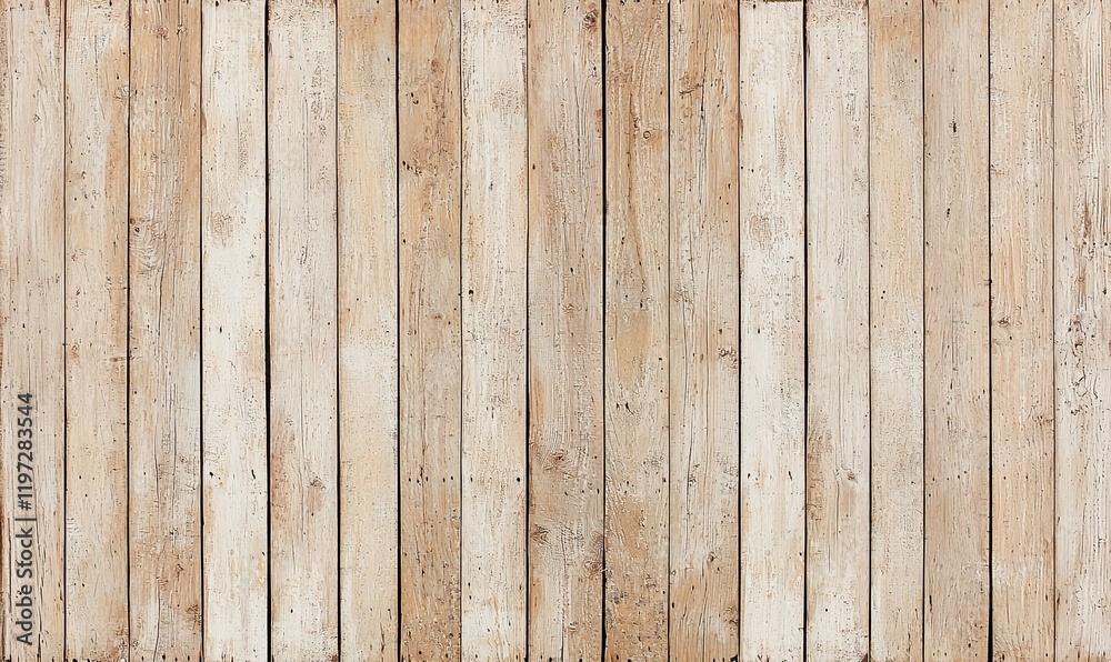 Obraz premium Whitewashed wooden planks background texture for rustic designs