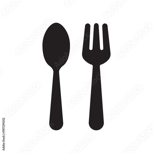 Simplify your dining experience with restaurant signs or mealtime icons